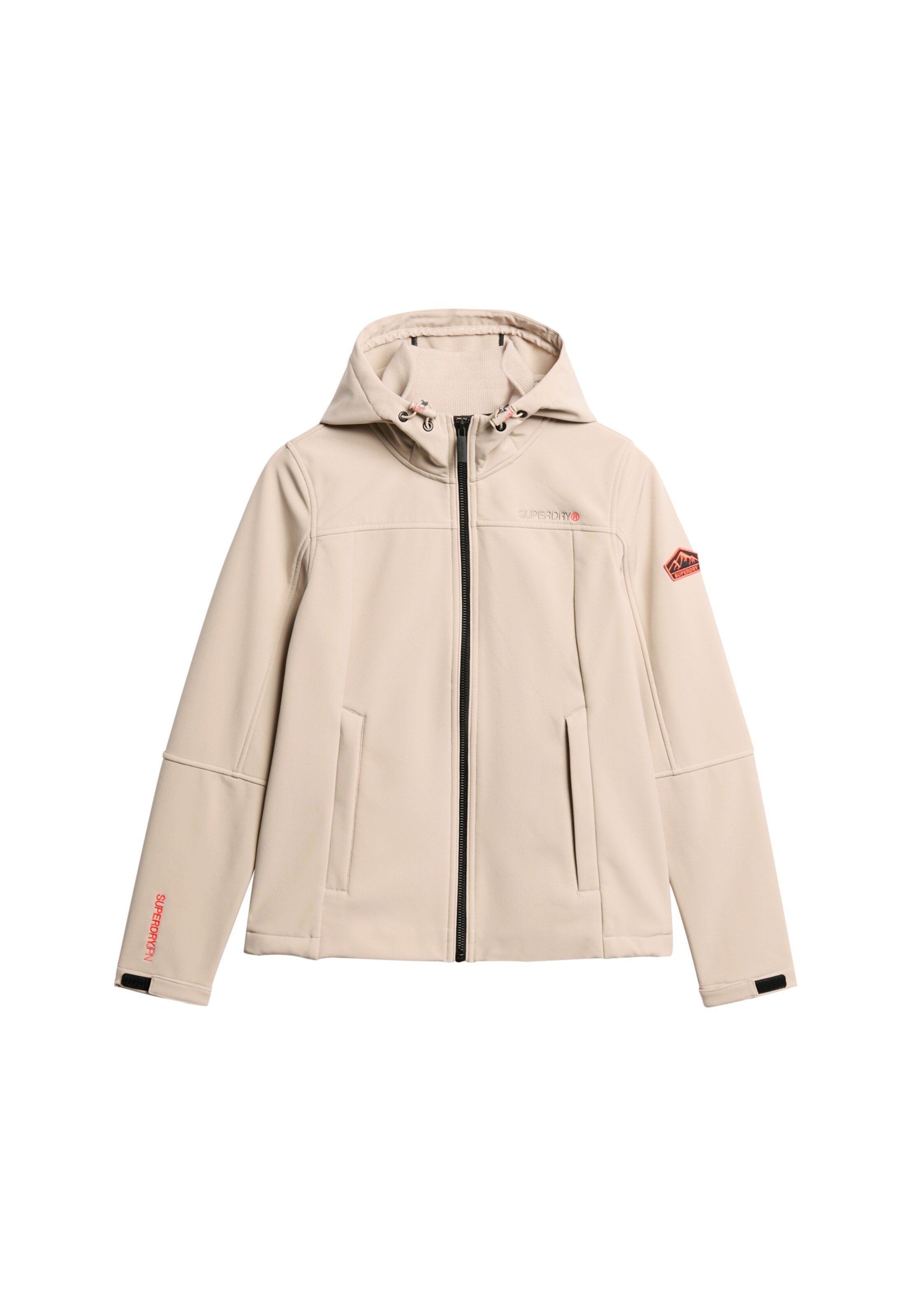 Superdry Functionele jas 'Classic' in Beige: voorkant