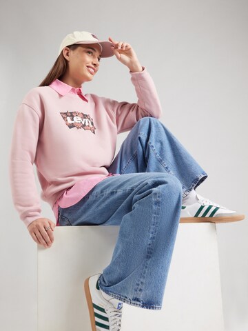 LEVI'S ® Μπλούζα φούτερ 'Annessa' σε ροζ