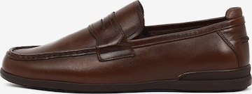 Derimod Moccasin in Brown: front