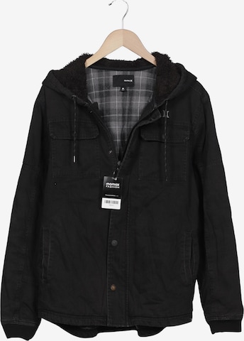 Hurley Jacke M in Schwarz: Vorderseite