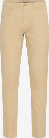 Pantalon chino ' BHEDNAN twill 5-pocket' BLEND en marron : devant