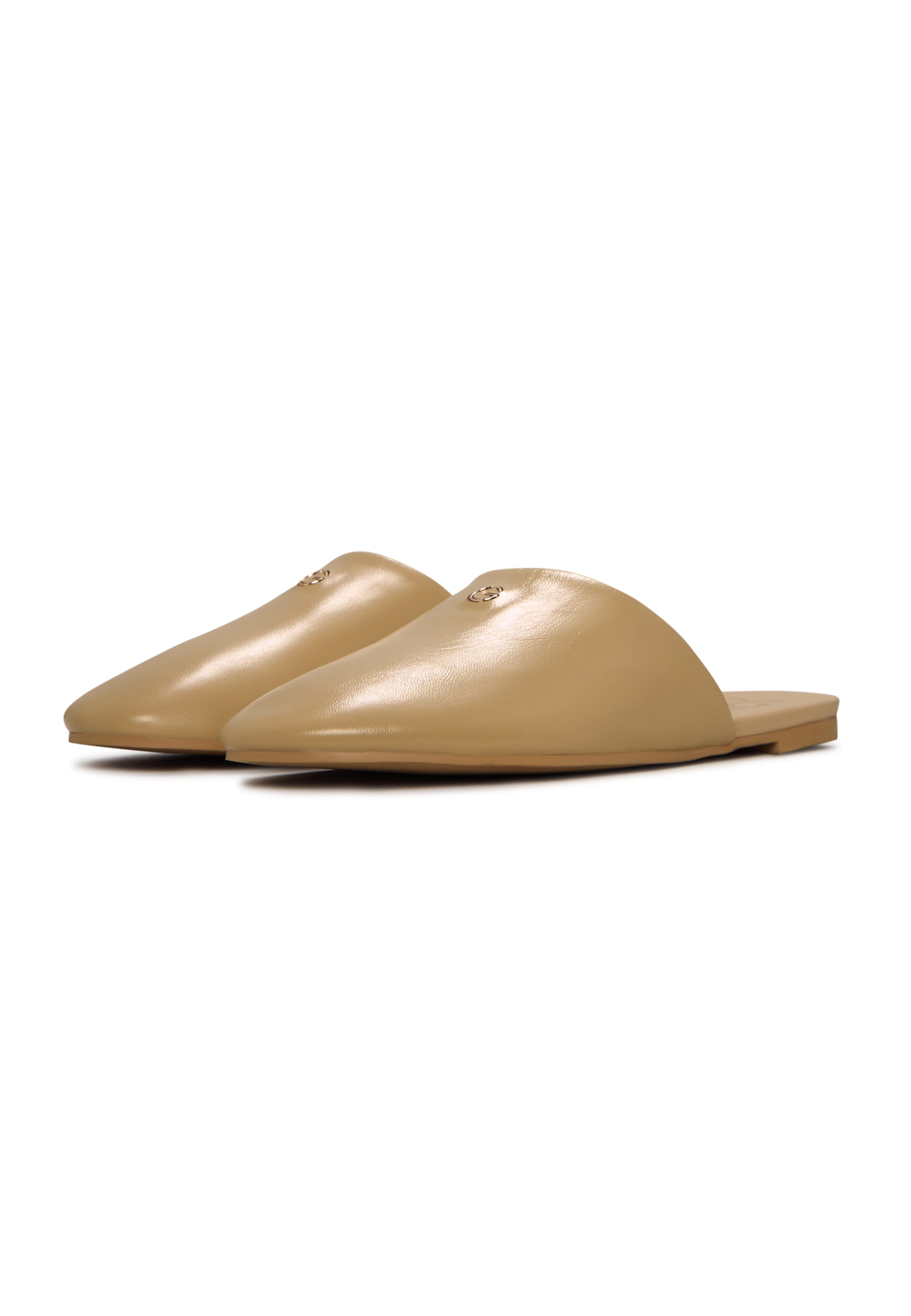 CESARE GASPARI Mule in Beige