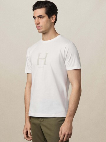 Hackett London T-Shirt 'Heritage' in Weiß