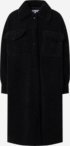 EDITED Přechodný kabát 'Henrietta' – černá: přední strana