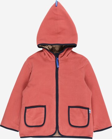 FINKID Fleece Jacket 'TONTTU' in Pink: front