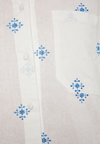 DreiMaster Vintage - Blusa en blanco
