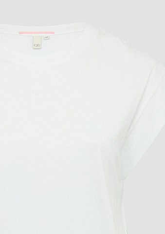 QS T-Shirt in Weiß
