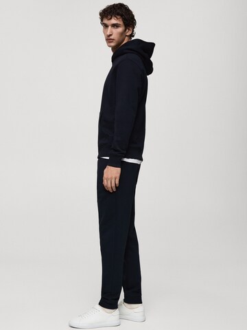 MANGO MAN Sweatshirt 'BONO' i blå