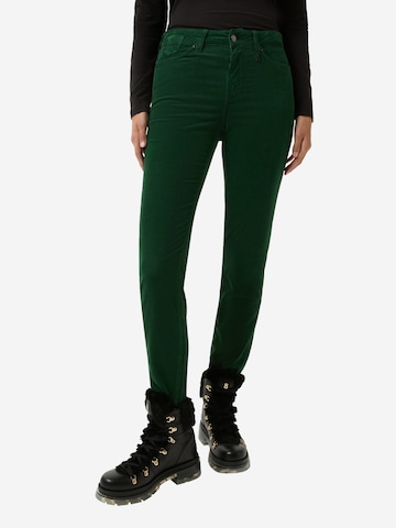 BOGNER Slimfit Hose 'Julie' in Grün: Vorderseite