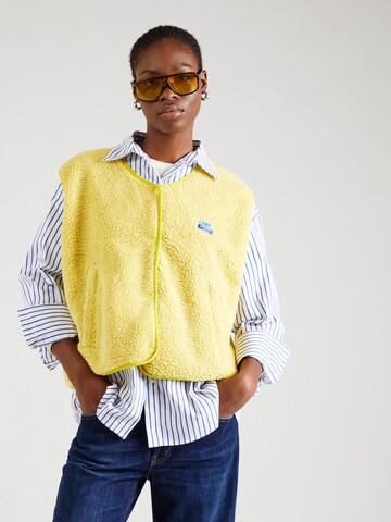 AMERICAN VINTAGE Vest 'HOKTOWN' i gul: forside