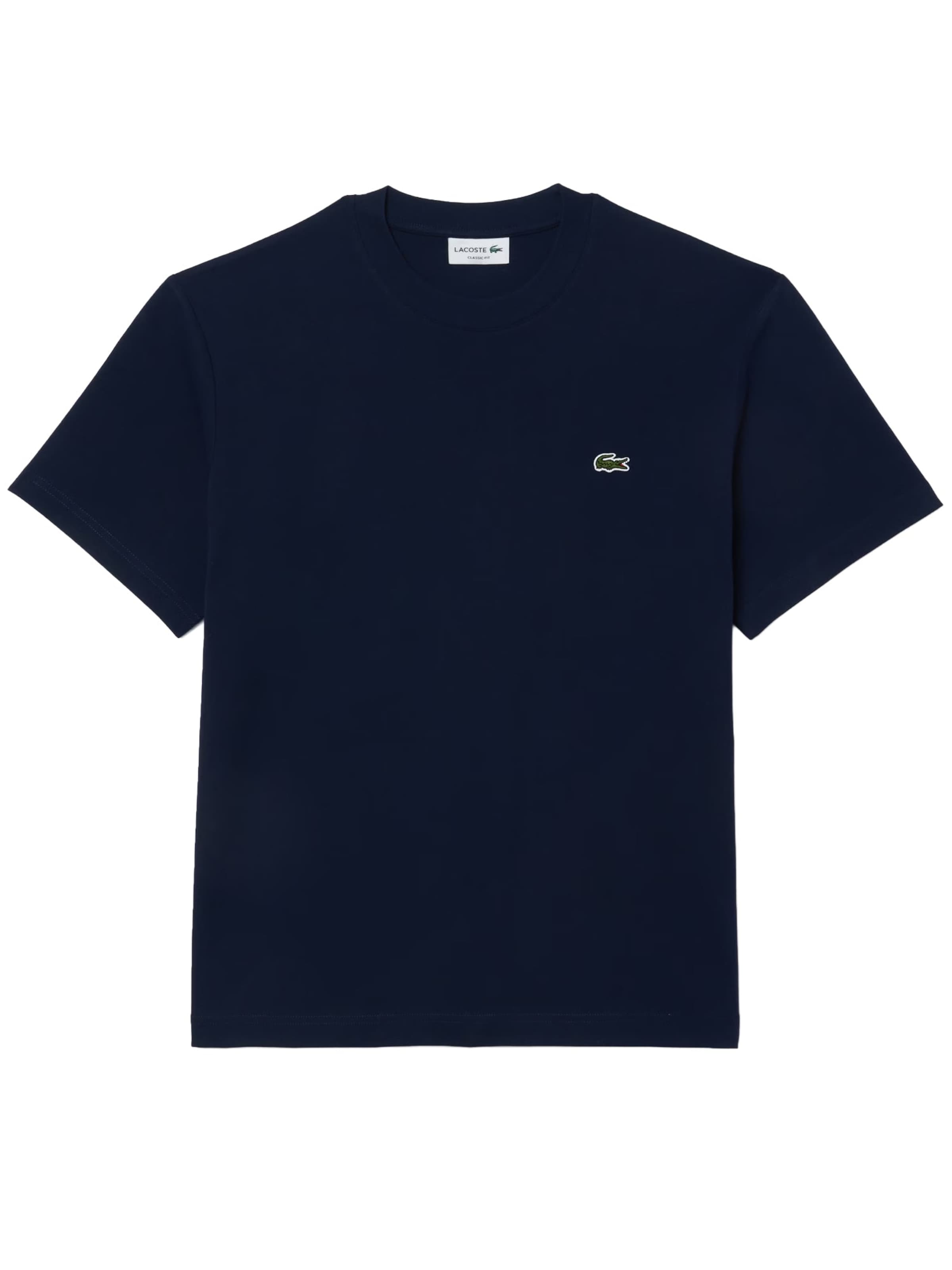 Maglietta 'T-shirt LACOSTE da Uomo - bianco TH7318001 BIANCO' di LACOSTE in blu: frontale