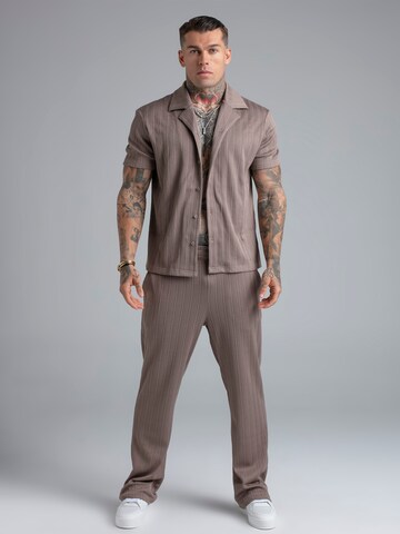 SikSilk Regular Pants in Brown