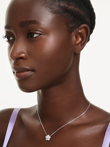 Swarovski Kette in Silber: Vorderseite