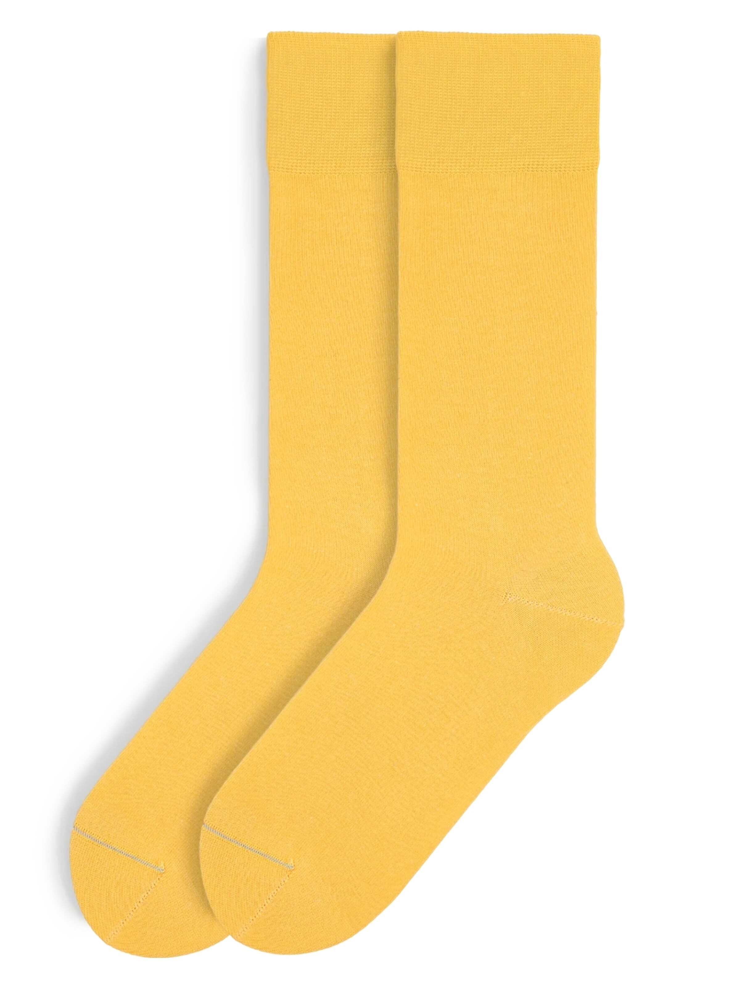 Von Jungfeld Socks 'SIGNATURE' in Yellow: front