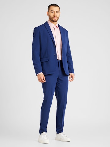 Only & Sons Regular Pleated Pants 'Eve' in Blue