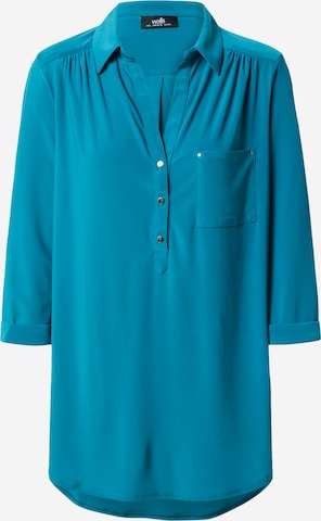 Wallis Shirt in Blauw: voorkant