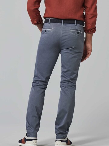 MEYER Regular Chino 'Chicago' in Blauw