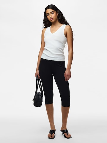 Coupe slim Pantalon 'PCAlli' PIECES en noir
