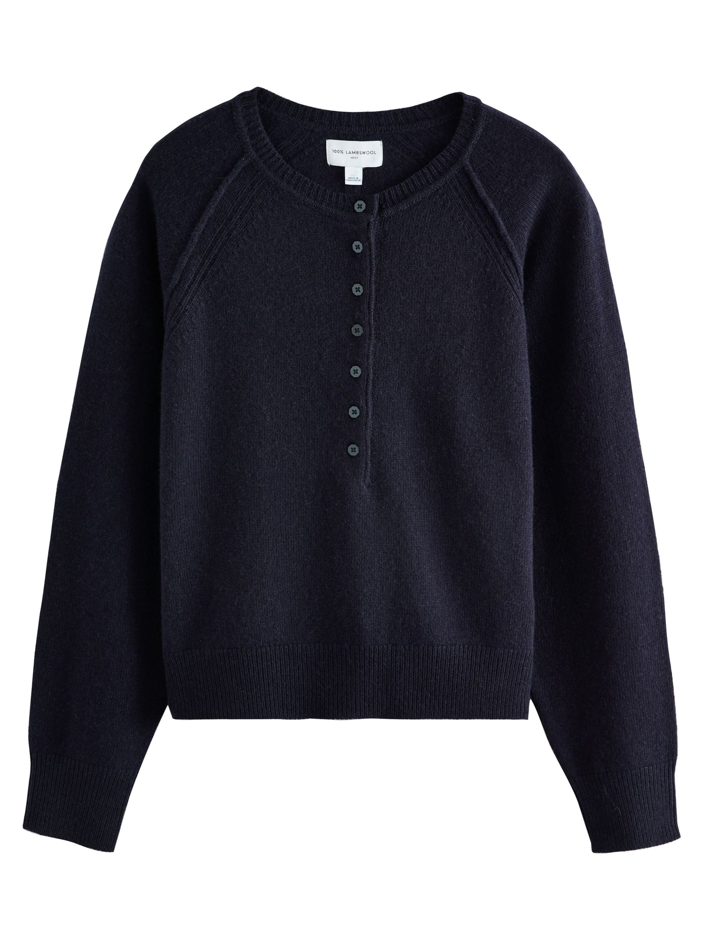 Next Tröja i blå: framsida