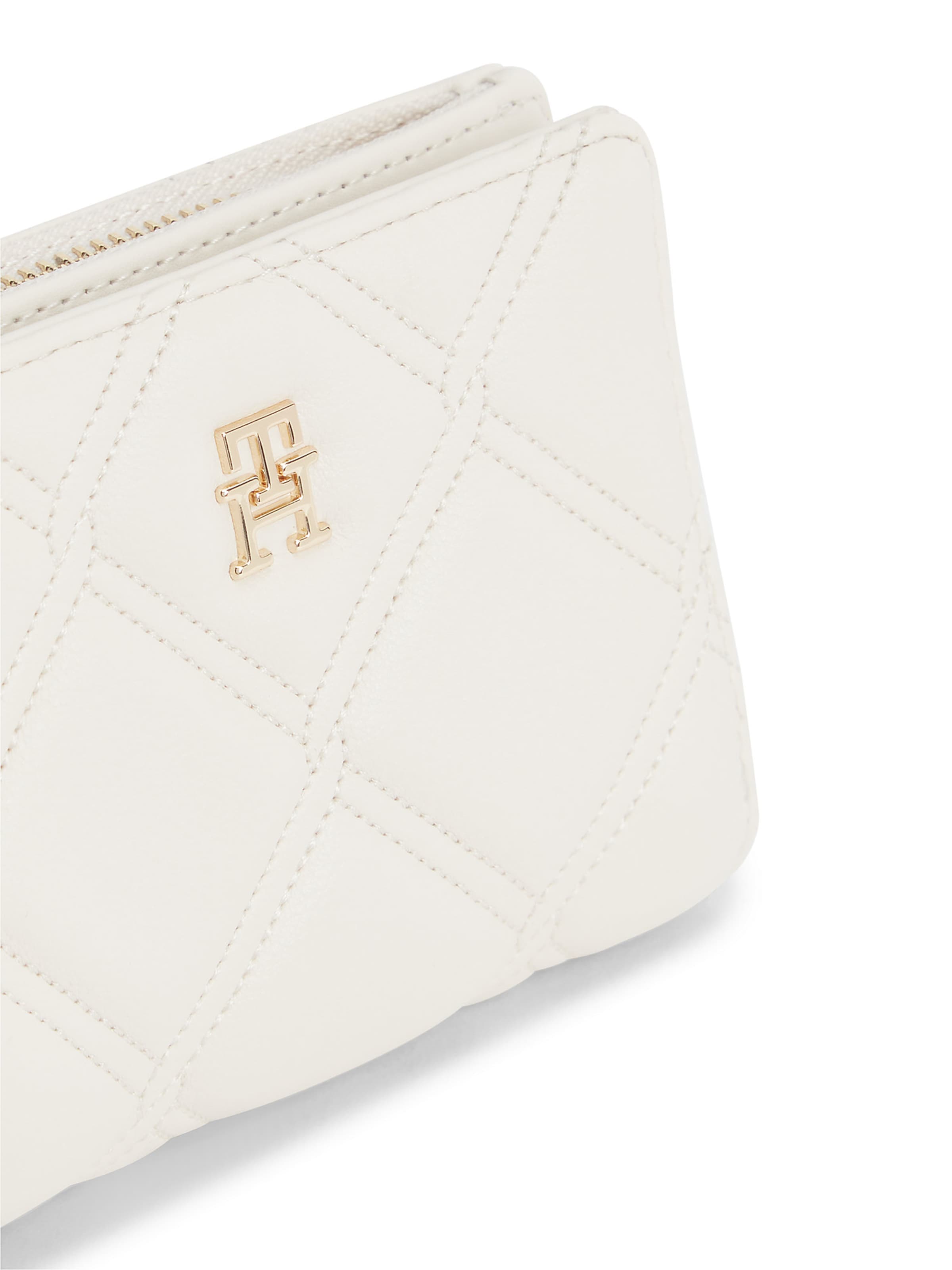 TOMMY HILFIGER Portemonnaie in Beige