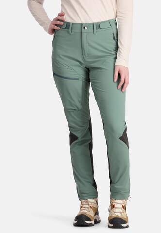 Kari Traa Regular Outdoor Pants 'Voss' in Green: front
