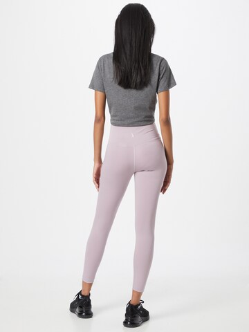 NIKE Skinny Športne hlače | vijolična barva