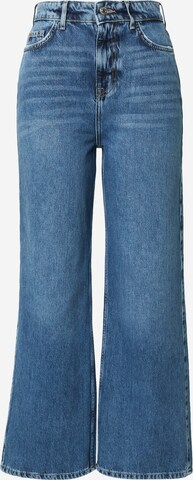 Wide leg Jeans 'Barcelona' de la NEW LOOK pe albastru: față