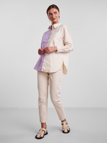 PIECES Bluse 'Hopa' in Beige