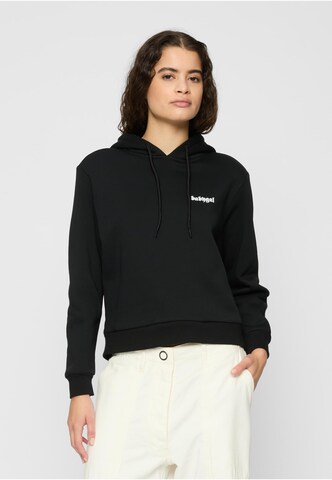 Sweat-shirt 'Babygal' Miss Tee en noir : devant