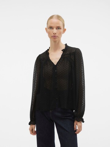 VERO MODA Top 'FELICITY' in Schwarz: Vorderseite