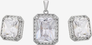 faina - Conjunto de joyería en plata: frente