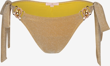 Moda Minx Bikini bottom 'Lumiere Amour' in Gold: front