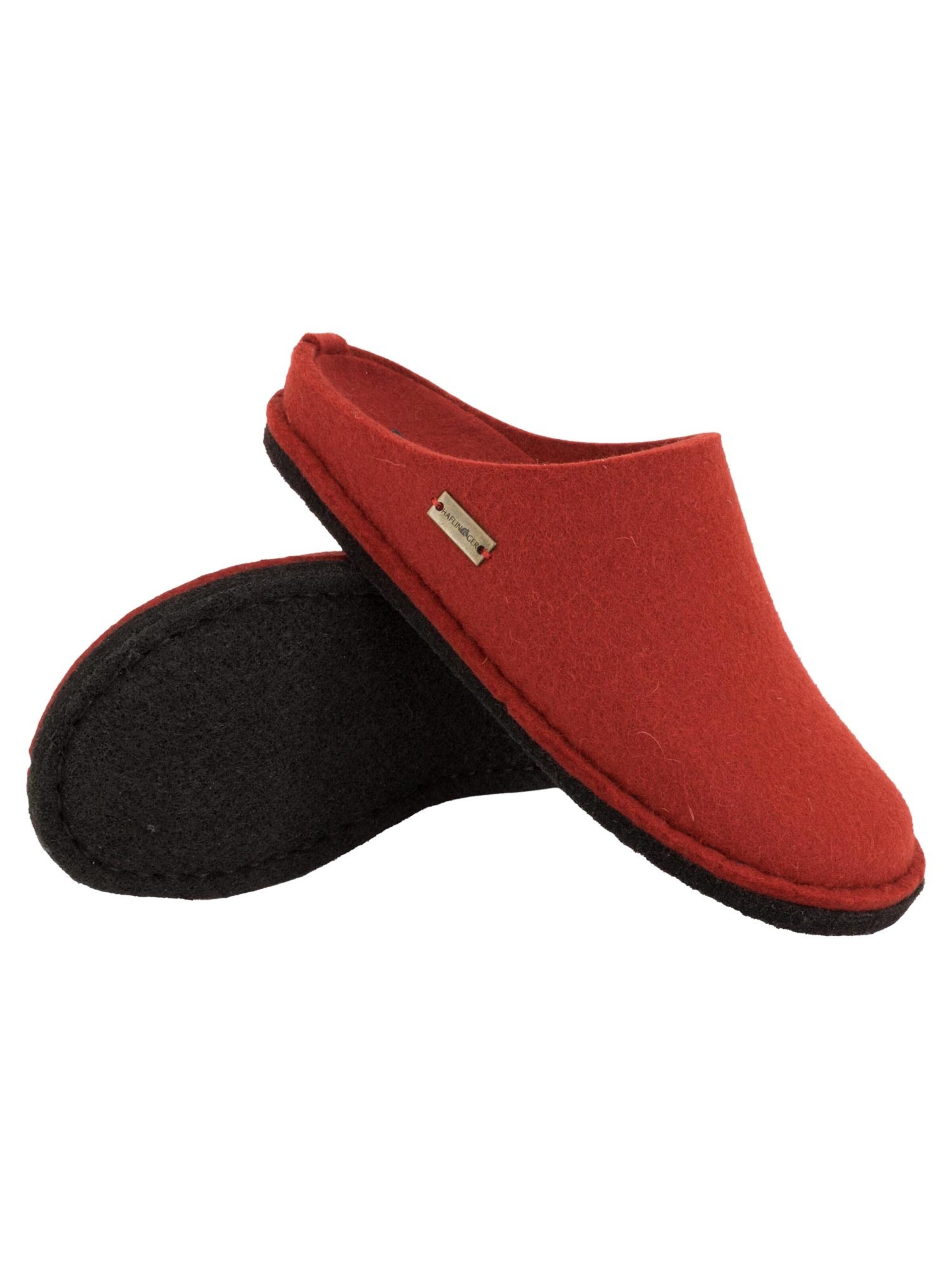 HAFLINGER Mules 'Flair Soft' in Red