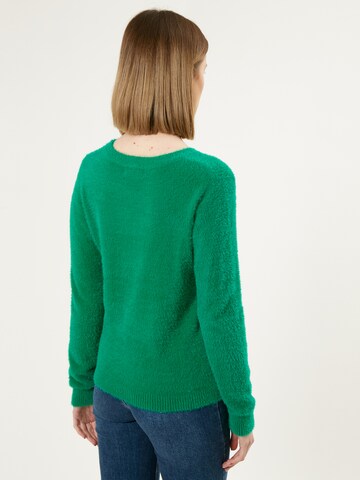 Pull-over Influencer en vert