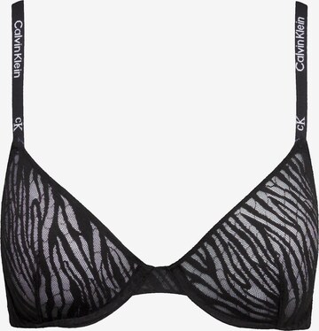 Soutien-gorge Calvin Klein Underwear en noir : devant