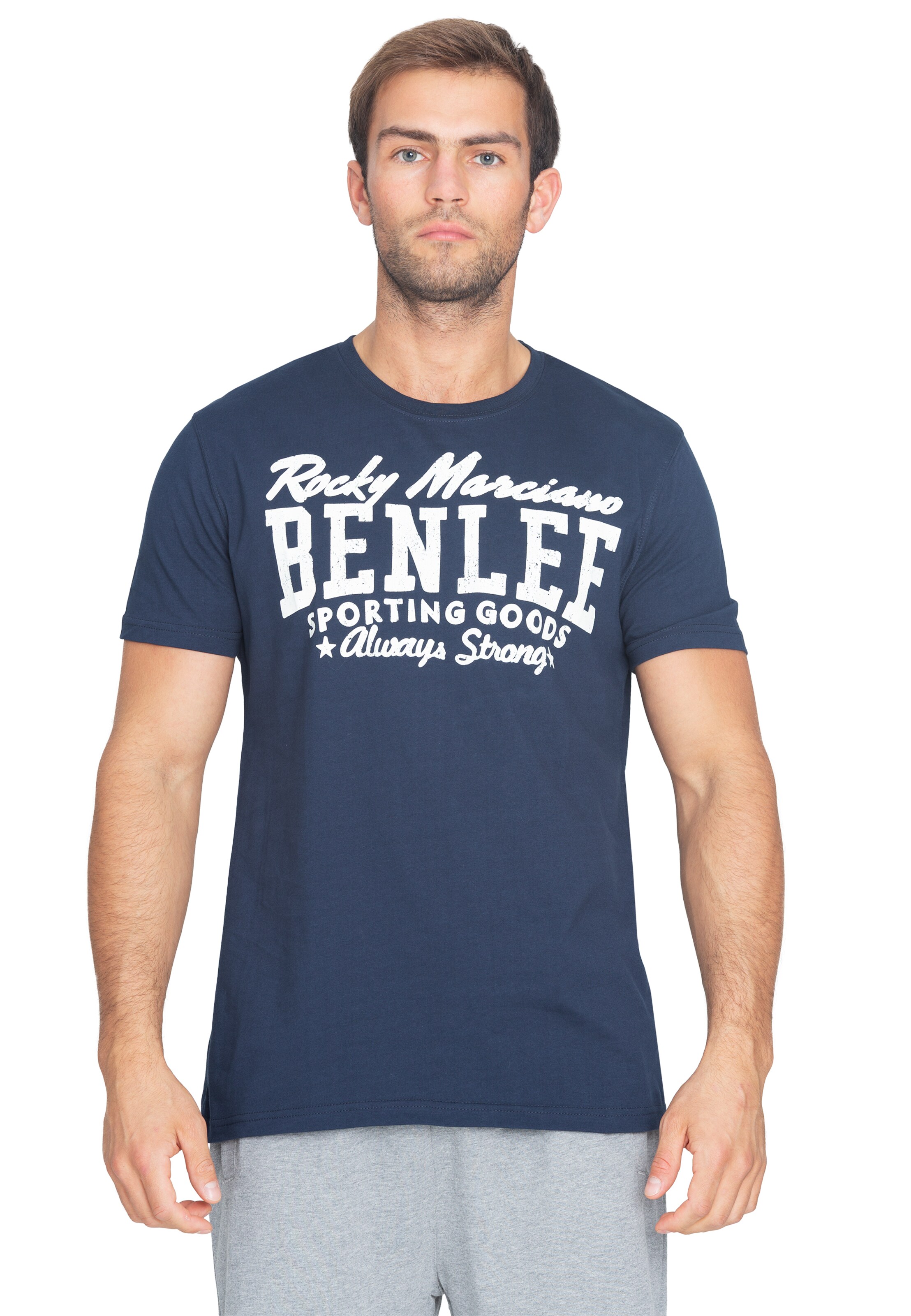 Benlee Majica | modra barva: sprednja stran