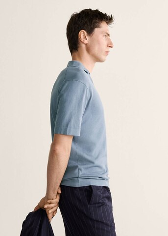 MANGO MAN Pullover 'Sun' in Blau