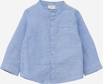 s.Oliver Regular fit Skjorta i blå: framsida