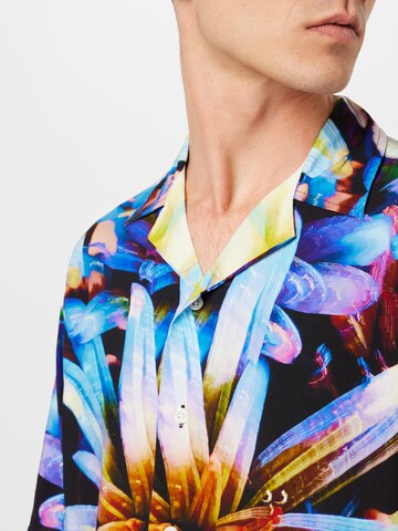 Redefined Rebel - Ajuste regular Camisa 'Johan' en Mezcla de colores