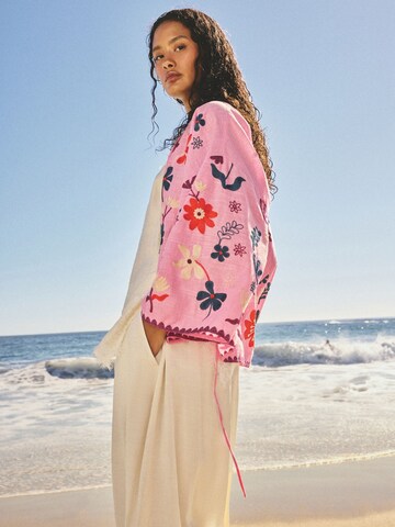 Veste mi-saison Next en rose