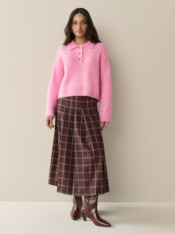 Next Neulepaita värissä vaaleanpunainen