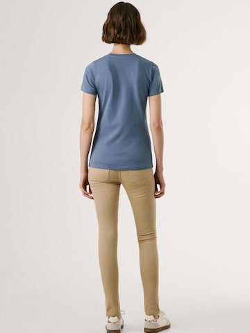 T-shirt 'New Virginia' Pepe Jeans en bleu