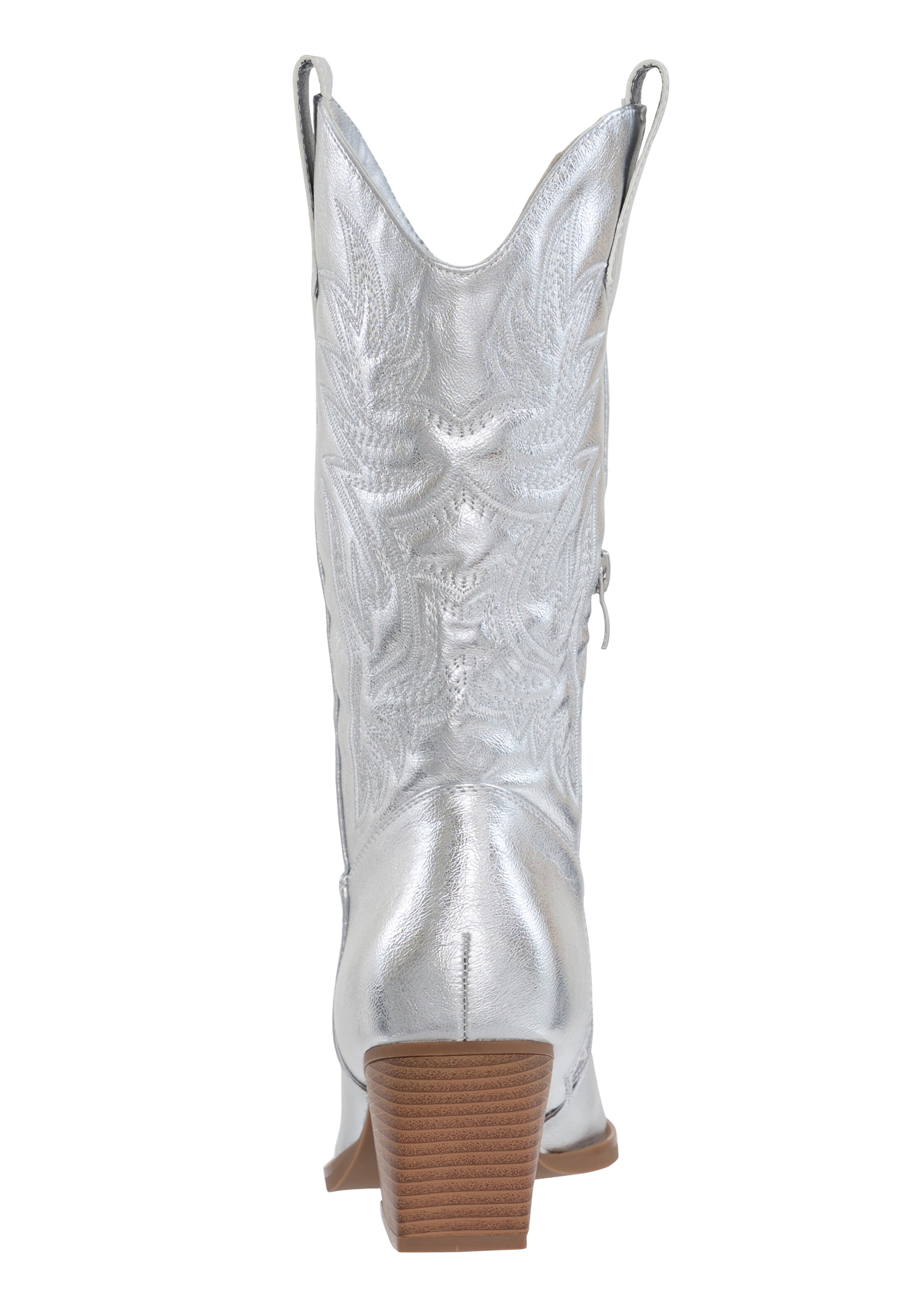 Salinyang Comwboystøvler i sølv