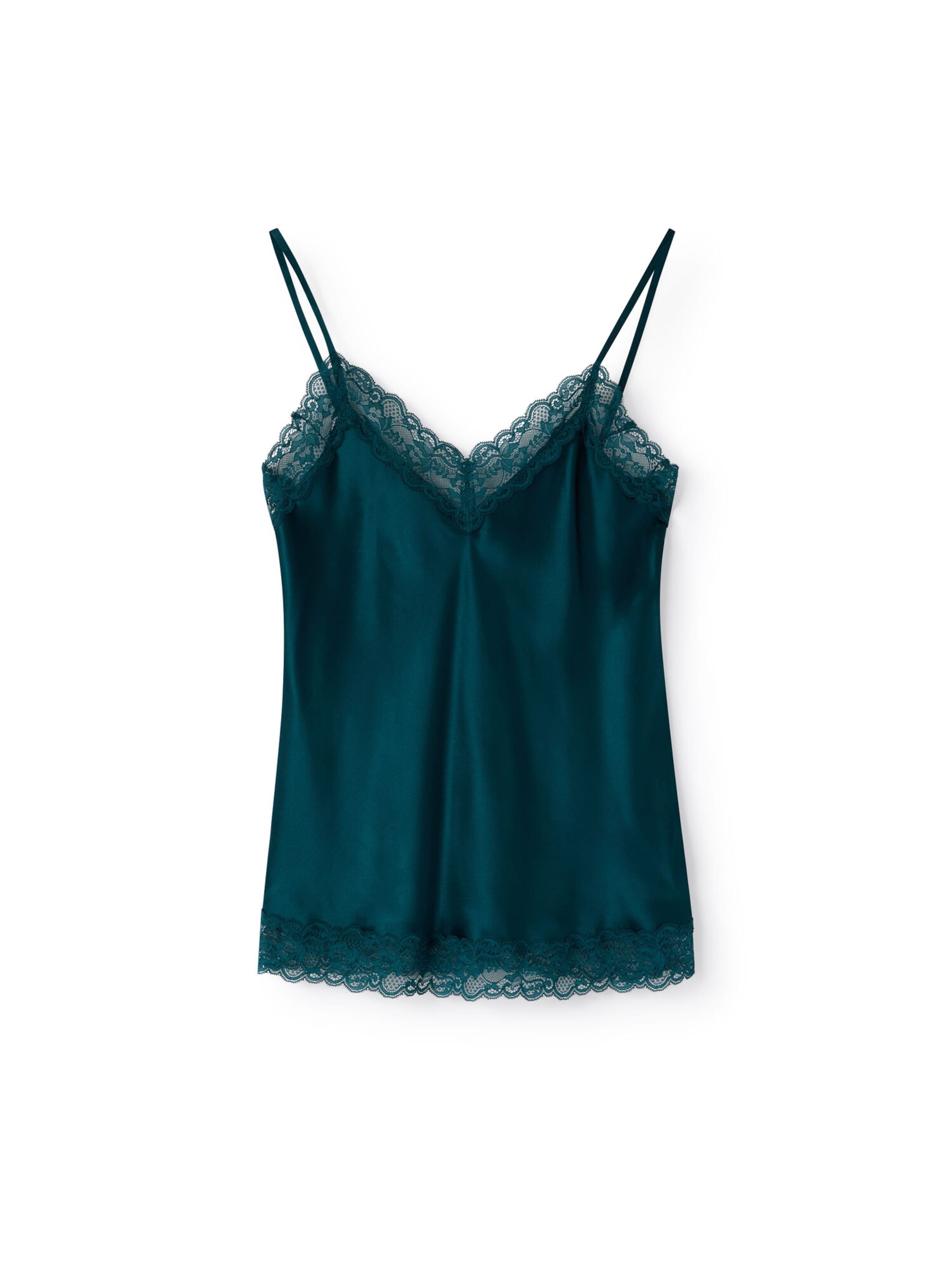 INTIMISSIMI Pajama Shirt in Green: front