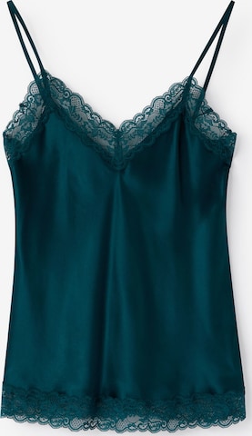 INTIMISSIMI Pajama Shirt in Green: front