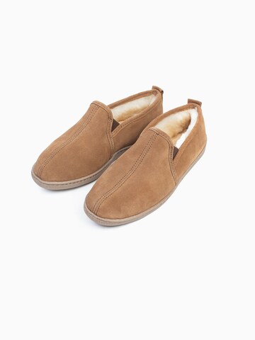 Mocassin 'TWIN GORE' Minnetonka en marron