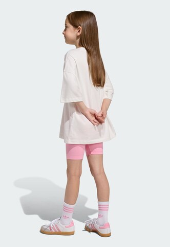 ADIDAS ORIGINALS Set 'Cycling Shorts and Tee Set' in Pink