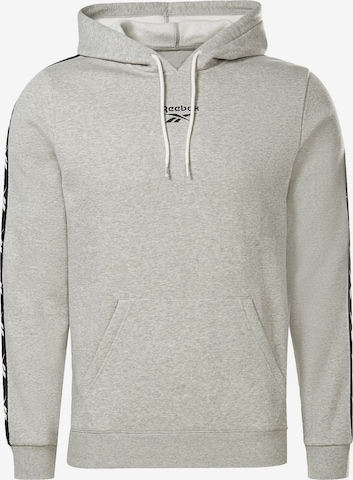 Sweat de sport 'Essentials' Reebok en gris : devant