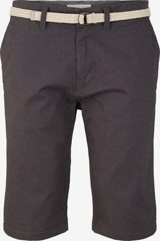 Pantaloni chino di TOM TAILOR in grigio: frontale