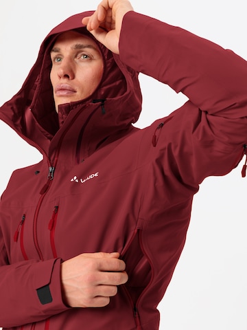 VAUDE Sportjas 'Monviso' in Rood